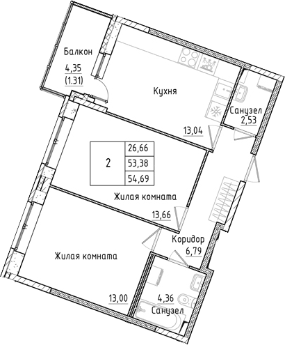 Планировка квартиры