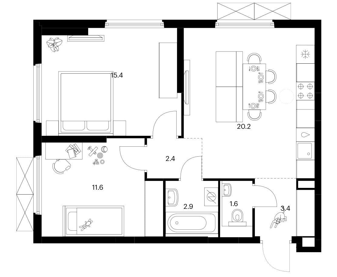 Планировка квартиры