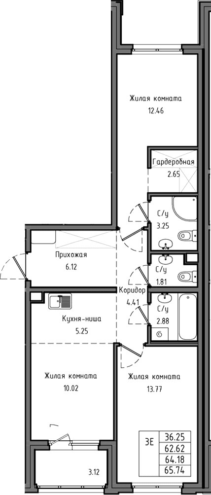 Планировка квартиры