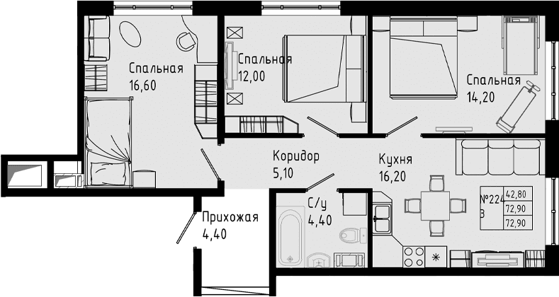 Планировка квартиры