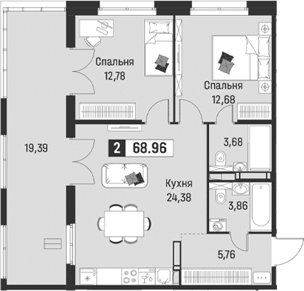 Планировка квартиры