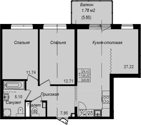 Планировка квартиры