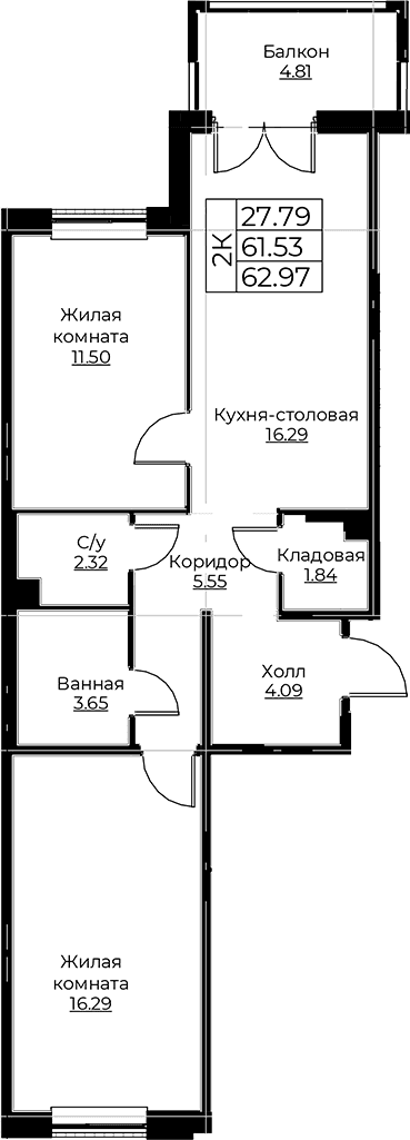 Планировка квартиры